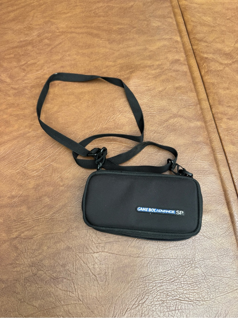 Nintendo Game Boy Advance SP 2004 Official Carrying Case Shoulder Bag Black